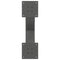 vidaXL Coffee Table Legs X-Shaped 2 pcs Anthracite 50x(30-31) cm Steel
