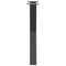 vidaXL Dining Table Legs X-Shaped 2 pcs Anthracite 60x(72-73) cm Steel