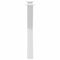 vidaXL Dining Table Legs X-Shaped 2 pcs White 70x(72-73) cm Steel