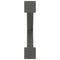 vidaXL Dining Table Legs X-Shaped 2 pcs Anthracite 80x(72-73) cm Steel