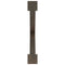 vidaXL Dining Table Legs X-Shaped 2 pcs Natural Steel 90x(72-73) cm Steel