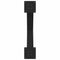 vidaXL Dining Table Legs X-Shaped 3 pcs Black 70x(72-73) cm Steel