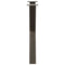 vidaXL Dining Table Legs X-Shaped 3 pcs Natural Steel 70x(72-73) cm Steel