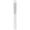 vidaXL Dining Table Legs X-Shaped 3 pcs White 90x(72-73) cm Steel