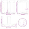 vidaXL Coffee Table Legs T-Shaped 2 pcs Black 30x25x(30-31) cm Steel