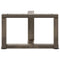 vidaXL Coffee Table Legs T-Shaped 2 pcs Natural Steel 50x25x(30-31) cm Steel