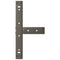 vidaXL Coffee Table Legs T-Shaped 2 pcs Natural Steel 50x25x(30-31) cm Steel