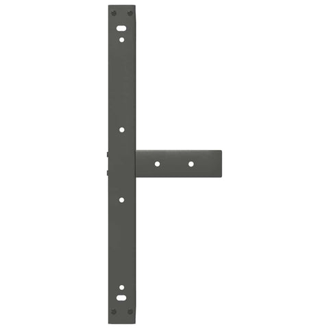 vidaXL Coffee Table Legs T-Shaped 2 pcs Anthracite 60x25x(30-31) cm Steel