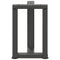 vidaXL Coffee Table Legs T-Shaped 2 pcs Anthracite 28x25x(42-43) cm Steel