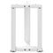 vidaXL Coffee Table Legs T-Shaped 2 pcs White 38x25x(42-43) cm Steel