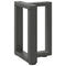 vidaXL Coffee Table Legs T-Shaped 2 pcs Anthracite 38x25x(42-43) cm Steel