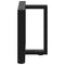 vidaXL Coffee Table Legs T-Shaped 2 pcs Black 50x25x(42-43) cm Steel