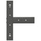 vidaXL Coffee Table Legs T-Shaped 2 pcs Anthracite 50x25x(42-43) cm Steel