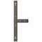 vidaXL Coffee Table Legs T-Shaped 2 pcs Natural Steel 60x25x(42-43) cm Steel