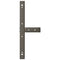 vidaXL Coffee Table Legs T-Shaped 2 pcs Natural Steel 70x25x(42-43) cm Steel