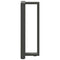 vidaXL Console Table Legs T-Shaped 2 pcs Anthracite 25x28x(72-73) cm Steel