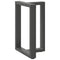 vidaXL Dining Table Legs T-Shaped 2 pcs Anthracite 50x35x(72-73) cm Steel