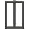 vidaXL Dining Table Legs T-Shaped 2 pcs Anthracite 50x35x(72-73) cm Steel