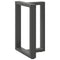 vidaXL Dining Table Legs T-Shaped 2 pcs Anthracite 60x35x(72-73) cm Steel