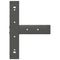 vidaXL Dining Table Legs T-Shaped 2 pcs Anthracite 60x35x(72-73) cm Steel
