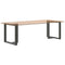 vidaXL Dining Table Legs T-Shaped 2 pcs Anthracite 70x35x(72-73) cm Steel