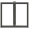 vidaXL Dining Table Legs T-Shaped 2 pcs Anthracite 80x35x(72-73) cm Steel