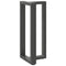 vidaXL Bar Table Legs T-Shaped 2 pcs Anthracite 40x35x(90-91) cm Steel