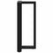 vidaXL Bar Table Legs T-Shaped 2 pcs Black 50x35x(90-91) cm Steel