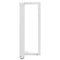 vidaXL Bar Table Legs T-Shaped 2 pcs White 50x35x(90-91) cm Steel
