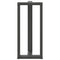 vidaXL Bar Table Legs T-Shaped 2 pcs Anthracite 50x35x(90-91) cm Steel