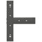 vidaXL Bar Table Legs T-Shaped 2 pcs Anthracite 50x35x(90-91) cm Steel