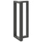 vidaXL Bar Table Legs T-Shaped 2 pcs Anthracite 40x35x(100-101) cm Steel
