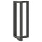 vidaXL Bar Table Legs T-Shaped 2 pcs Anthracite 50x35x(100-101) cm Steel