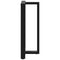 vidaXL Bar Table Legs T-Shaped 2 pcs Black 60x35x(100-101) cm Steel
