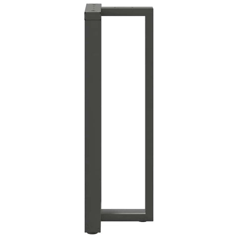 vidaXL Bar Table Legs T-Shaped 2 pcs Anthracite 40x35x(110-111) cm Steel