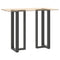 vidaXL Bar Table Legs T-Shaped 2 pcs Anthracite 40x35x(110-111) cm Steel