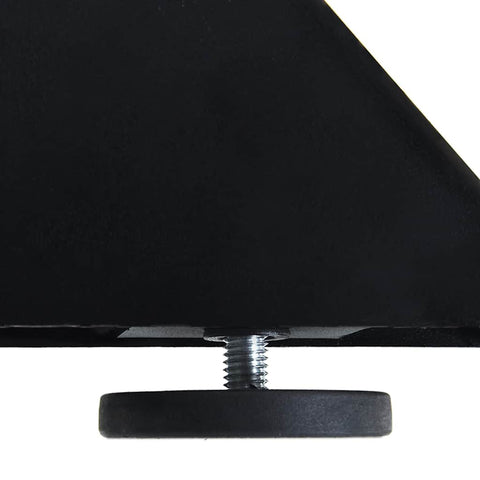 vidaXL Coffee Table Leg Spider Shape Black 98x58x(42-43) cm Steel