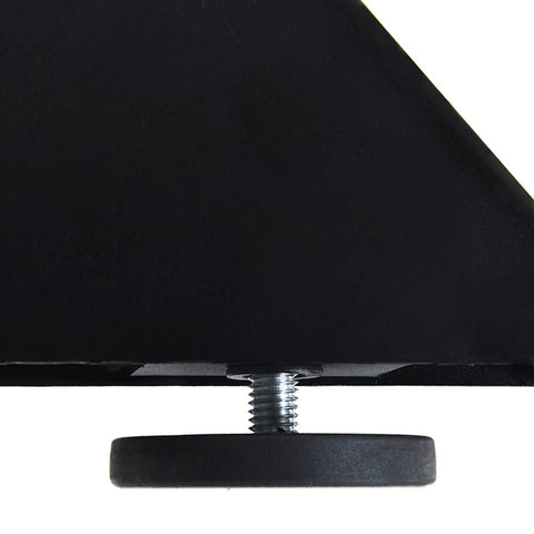 vidaXL Dining Table Leg Spider Shape Black 120x68x(72-73) cm Steel