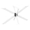 vidaXL Dining Table Leg Spider Shape White 120x68x(72-73) cm Steel