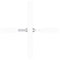 vidaXL Dining Table Leg Spider Shape White 85x85x(72-73) cm Steel