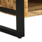 vidaXL Coffee Table 90x50x36 cm Solid Rough Wood Mango