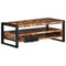 vidaXL Coffee Table Multicolour 90x50x36 cm Solid Wood Reclaimed