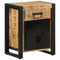 vidaXL Bedside Cabinet 40x30x50 cm Solid Rough Wood Mango