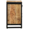 vidaXL Bedside Cabinet 40x30x50 cm Solid Rough Wood Mango