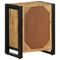 vidaXL Bedside Cabinet 40x30x50 cm Solid Rough Wood Mango