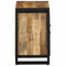 vidaXL Bedside Cabinet 40x30x51 cm Solid Rough Wood Mango