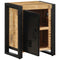 vidaXL Bedside Cabinets 2 pcs Solid Rough Wood Mango