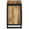vidaXL Bedside Cabinets 2 pcs Solid Rough Wood Mango