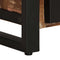 vidaXL Bedside Cabinets 2 pcs Multicolour Solid Rough Wood Mango