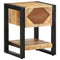 vidaXL Bedside Cabinet 35x34x45 cm Solid Rough Wood Mango